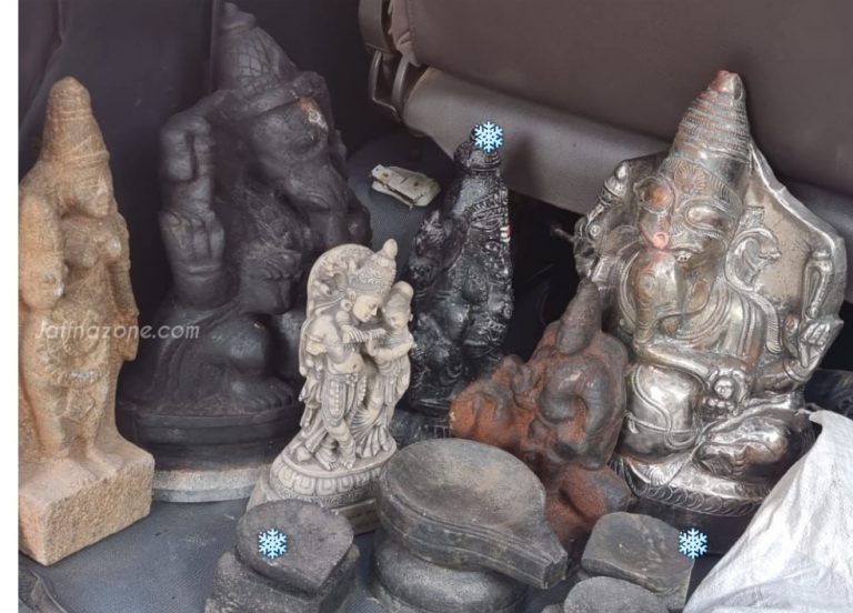 ஆலய சிலை திருட்டுக்களின் பின்னாள் இராணுவமும் கடற்படையும் இருப்பது அம்பலம்