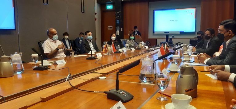 சிங்கப்பூர் சென்று நீதி அமைச்சர் அலி சப்ரி பேசிய விடயங்கள்