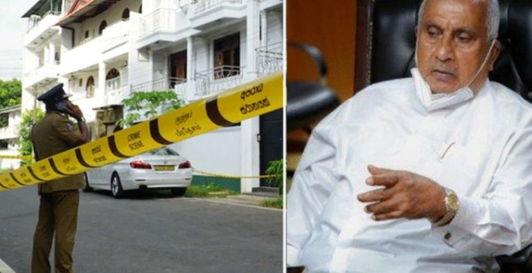 எரிசக்தி அமைச்சர் காமினி லொக்குகேவின் சாரதி கொலை !