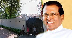 மைத்திரிபால சிறிசேனபேஜெட் வீதி அரச இல்லத்தை விட்டு வெளியேறினார்