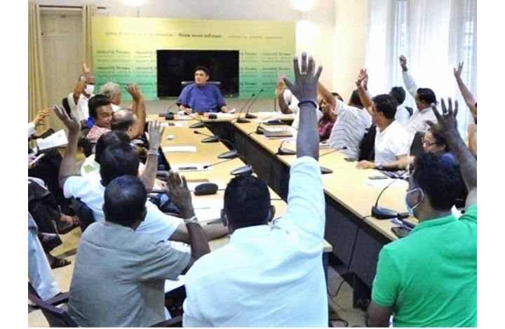சஜித் ஜனாதிபதி! தீர்மானம் நிறைவேற்றியது