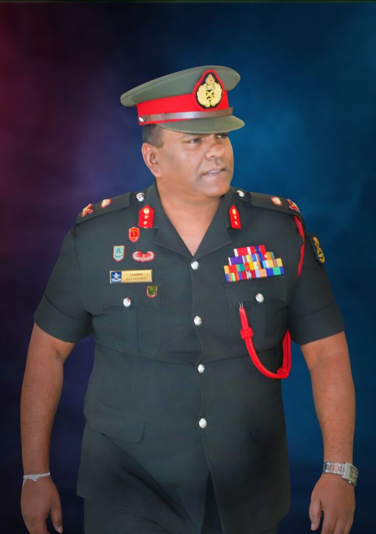 இராணுவத்தில் அதிஉச்ச பதவியை அடைந்துள்ள உன்னத வீரன் மேஜர் ஜெனரல் சன்ன வீரசூரிய!