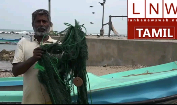 வடக்கு மீனவர் கடலில் வீழ்ந்து அதிஸ்டவசமாக உயிர் தப்பித்தார்! – வீடியோ இணைப்பு