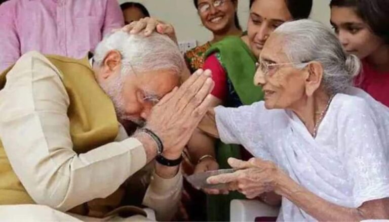 இந்திய பிரதமர் மோடியின் தாயார் மறைவு