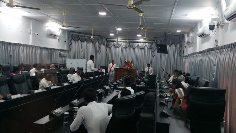 யாழ்.மாநகர சபையின் வரவு – செலவுத் திட்டம் தோற்கடிப்பு!