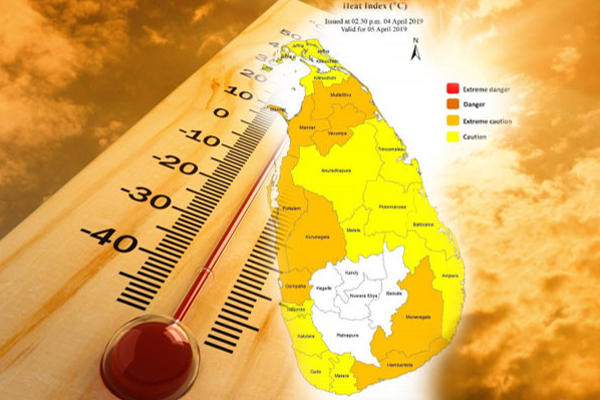 இலங்கையில் வெப்ப நிலை தொடர்ந்தும் அதிகரிப்பு ; மக்களுக்கு எச்சரிக்கை!