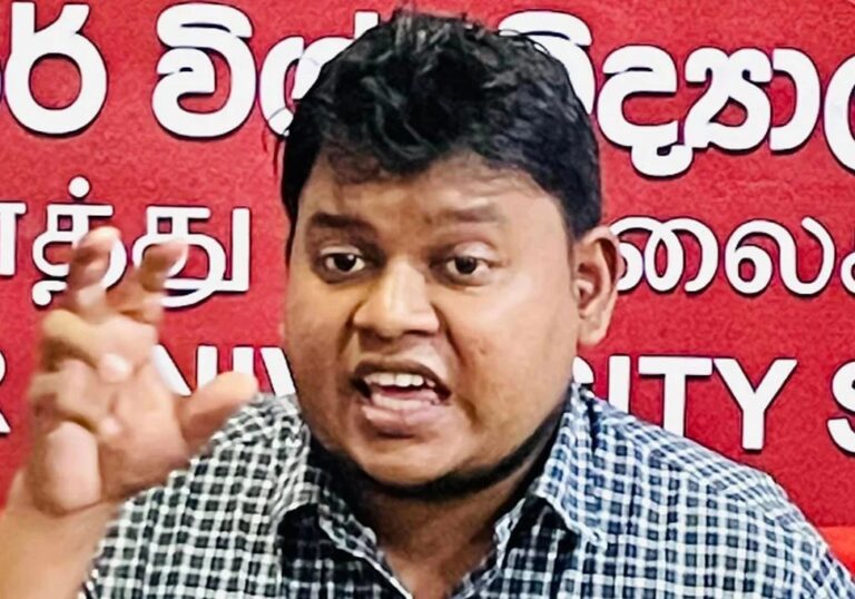 வசந்த முதலிகே விடுக்கும் எச்சரிக்கை