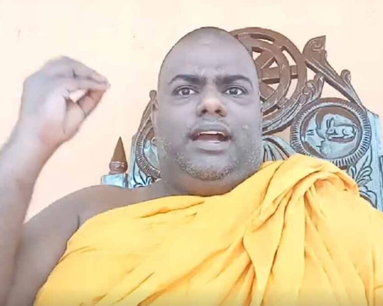 ராஜாங்கனே சத்தாதிஸ்ஸ தேரர் கைது