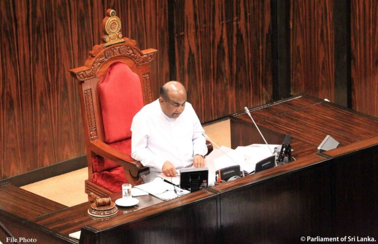 உண்ணாட்டரசிறை சட்டமூலத்தை சான்றுபடுத்தினார் சபாநாயகர்