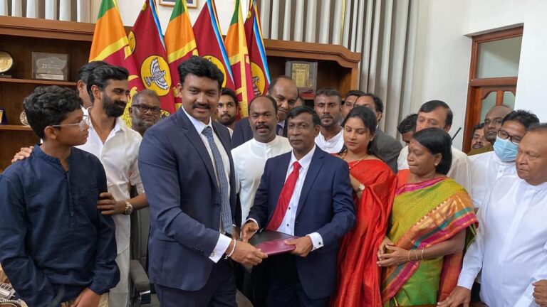 செந்தில் தொண்டமான் ஆளுநர் கடமைகளை பொறுப்பேற்றார்!