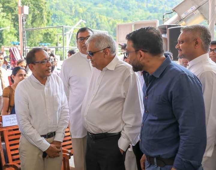 சஜித் அணி முக்கியஸ்தர்கள் ஜனாதிபதி நிகழ்வில்