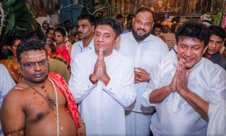 பௌத்த மதத்தை அரசியல் ஆயுதமாக பயன்படுத்த வேண்டாம் – சஜித் பிரேமதாச