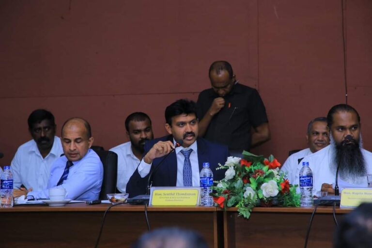திருமலை மாவட்ட அபிவிருத்தி குறித்து ஆளுநர் தலைமையில் ஆராய்வு