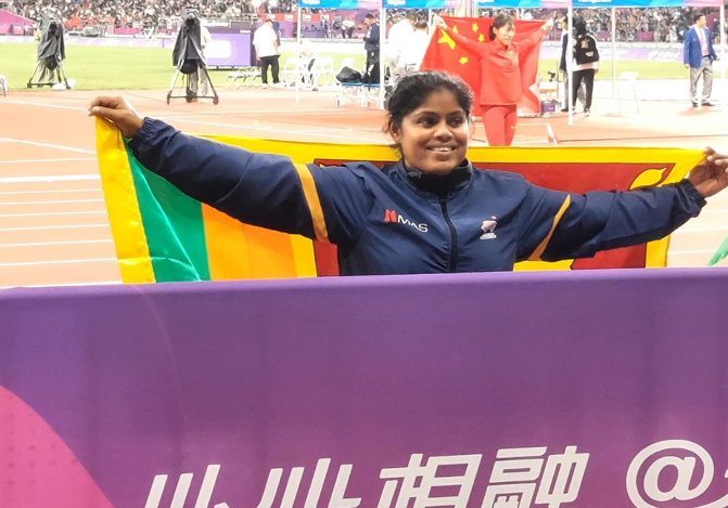 ஆசிய விளையாட்டுப் போட்டிகளில் 17 வருடங்களின் பின்னர் பதக்கம் வென்ற இலங்கை!
