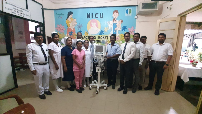 யாழ். போதனா மருத்துவமனைக்கு 12.5 மில்லியன் பெறுமதியான இயந்திரத்தினை அன்பளிப்பு செய்த தொழிலதிபர்!