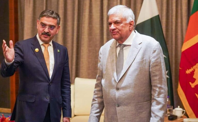 ஜனாதிபதி மற்றும் பாகிஸ்தான் பிரதமருக்கிடையில் சந்திப்பு