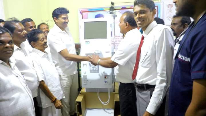 செந்தில் தொண்டமான் பதுளை வைத்தியசாலைக்கு வழங்கிய பெறுமதியான பொருள்