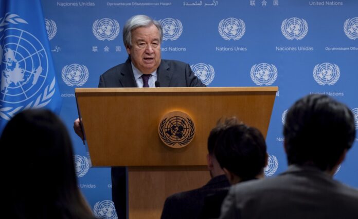 United Nations Israel Palestinians