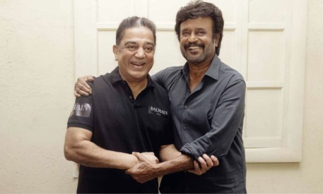 21 வருடங்களுக்கு பிறகு ஒரே இடத்தில் சந்தித்து கொண்ட கமல்-ரஜினி