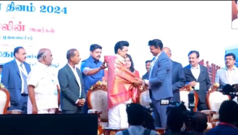 அயலக தமிழர் மாநாட்டில் உலகத் தமிழர் தலைவராக செந்தில் தொண்டமானுக்கு சிறப்பு அங்கீகாரம்