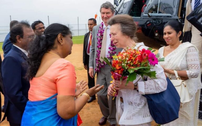 இளவரசி உள்ளிட்ட குழு யாழ். விஜயம்