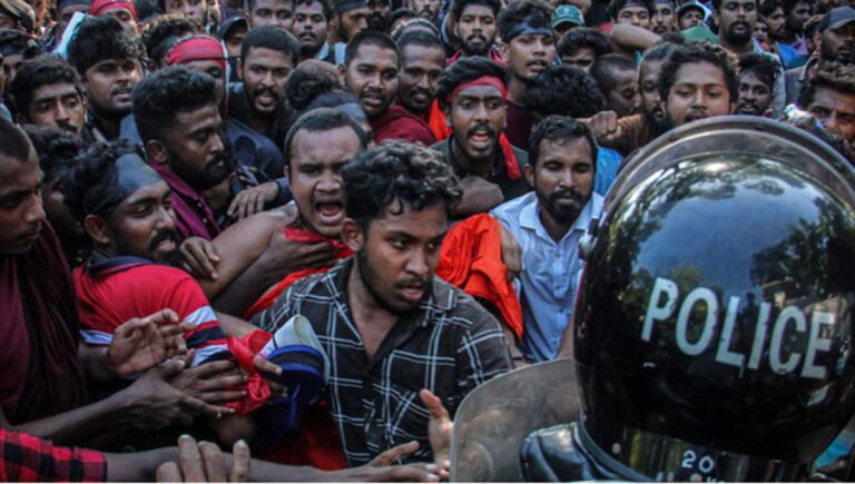 களனி பல்கலைக்கழக மாணவர்கள் போராட்டம்