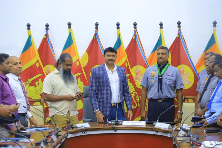 10வது சாரணர் ஜம்போரி உத்தியோகபூர்வ இணையம் ஆளுநரால் அங்குரார்ப்பணம்