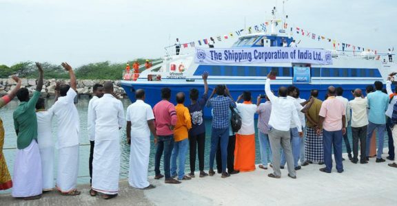கப்பல் மூலம் இந்தியா செல்லவுள்ளவர்களுக்கு மகிழ்ச்சியான தகவல்