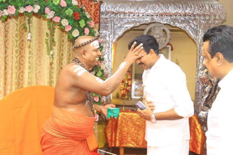 ஆளுநர் செந்தில் தொண்டமான்  ஏற்பாட்டில் இந்தியாவில் இருந்து ஆதீனங்கள் இலங்கைக்கு வருகை!