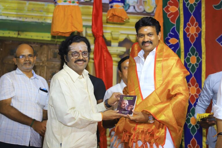 கிழக்கு ஆளுநர் அழைப்பில் பிரபல பக்திப் பாடகர், தெய்வீக சொற்பொழிவாளர் இலங்கையில்