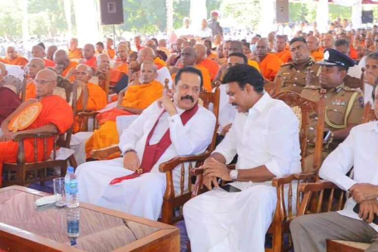 மஹிந்த ராஜபக்ஷ முன்னிலையில் ஆளுநர் செந்திலுக்கு கிடைத்த கௌரவம்!