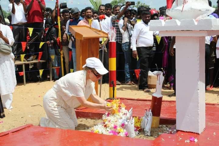 முள்ளிவாய்க்கால் நினைவு முற்றதில் அஞ்சலி நிகழ்வு