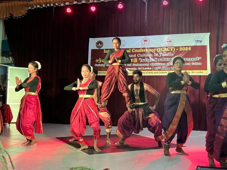 ‘தமிழரின் கலையும் கலாசாரமும்’ –  சர்வதேச ஆய்வு மாநாடு கிழக்கில்