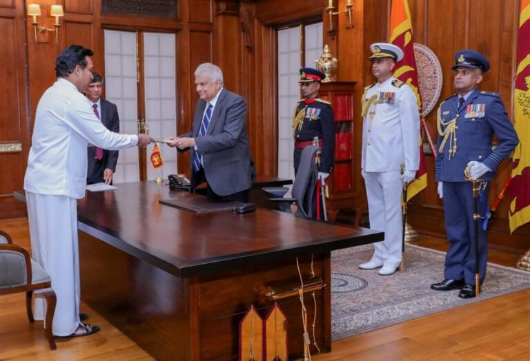 வியாழேந்திரன் எம்பிக்கு புதிய பொறுப்பு