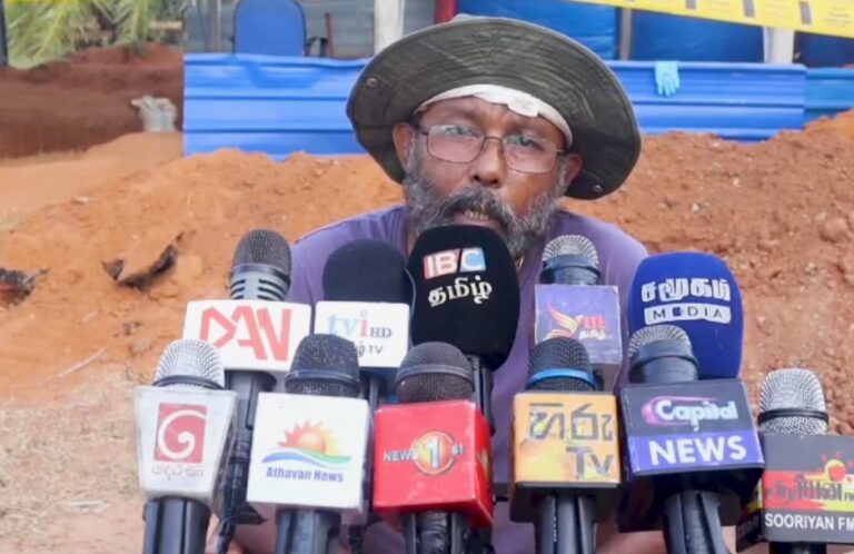 வன்னி மனித புதைகுழியின் எதிர்கால அகழ்வின்போது மரபணு பரிசோதனைக்காக மாதிரிகள் சேகரிக்கப்படும்