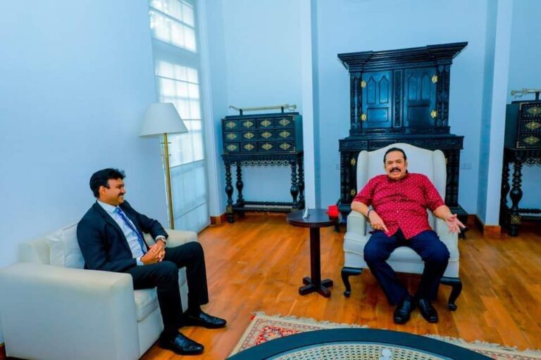 மஹிந்தவை திடீரென சந்தித்த செந்தில் தொண்டமான்