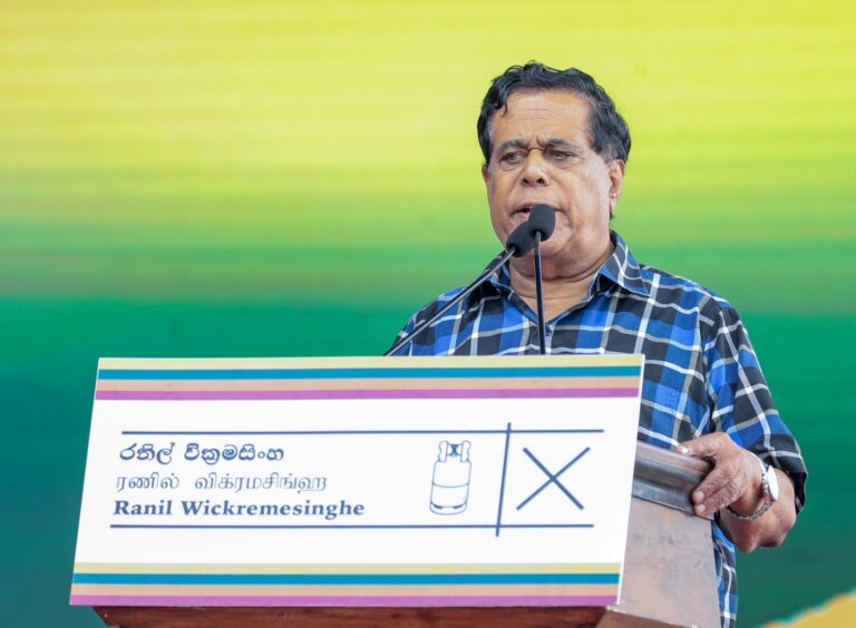 வடக்கு, கிழக்கு மக்கள் ரணிலை மீண்டும் ஆட்சியில் அமர்த்த முடிவு – பரப்புரைக் கூட்டத்தில் அமைச்சர் நிமல் கூறினார்