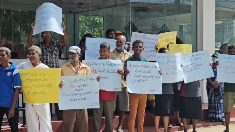 இளைய சமூகத்தினரே மதுவைஉங்கள் கைகளில் எடுக்காதீர்கள்யாழ். சங்கானையில் இன்று போராட்டம்