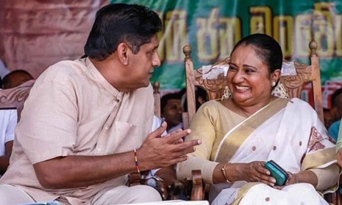 சஜித்தை விட்டு தாவினார் தமிதா