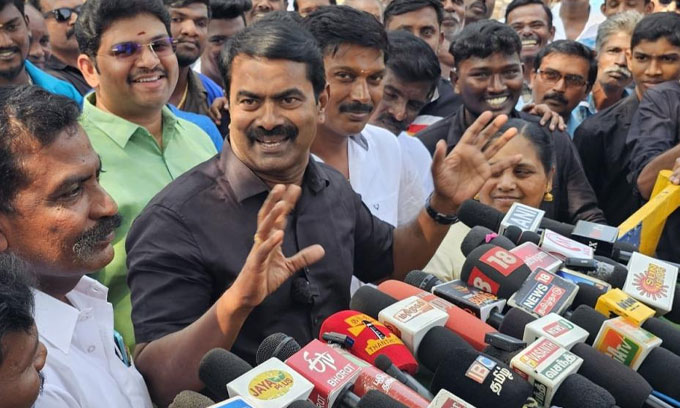 இலங்கை மீது இந்தியா பொருளாதார தடை விதிக்க வேண்டும் – சீமான்