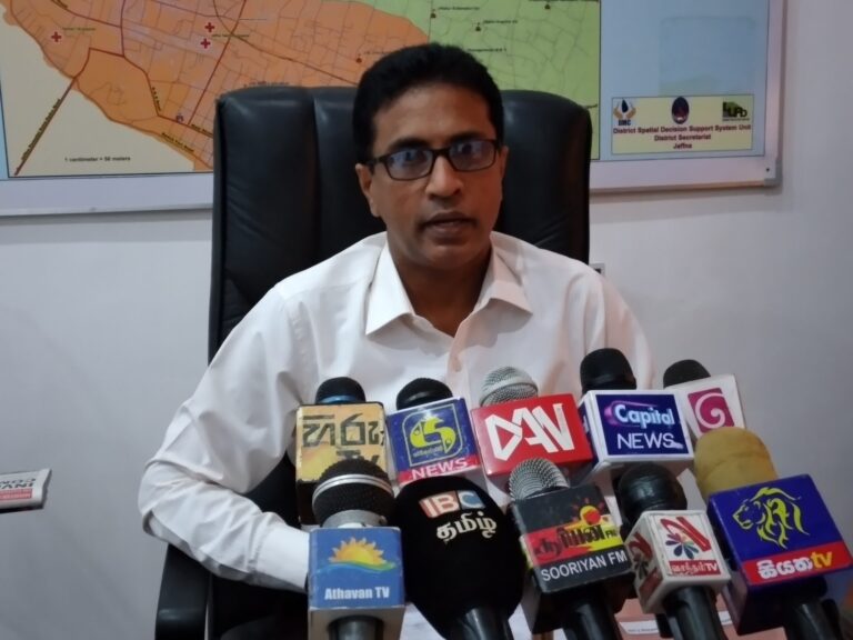 குடாநாட்டில் அடைமழையால் 7 ஆயிரத்து 416 பேர் பாதிப்பு!