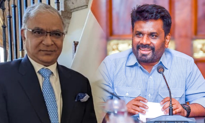 இந்திய உயர்ஸ்தானிகர் – ஜனாதிபதி சந்திப்பு