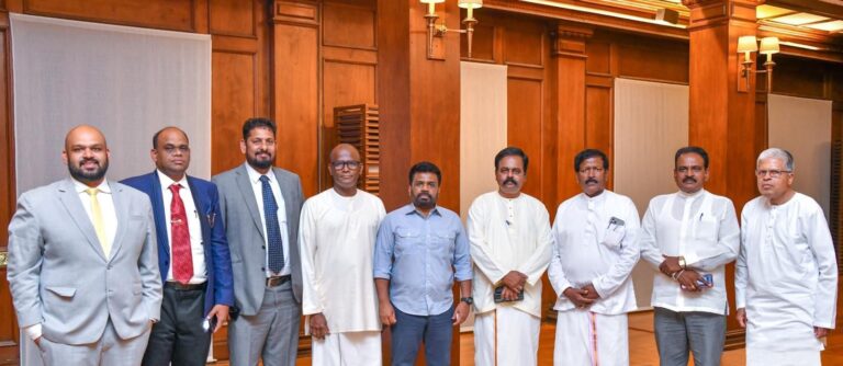 தமிழ் அரசுக் கட்சி எம்பிக்கள் ஜனாதிபதியுடன் சந்திப்பு