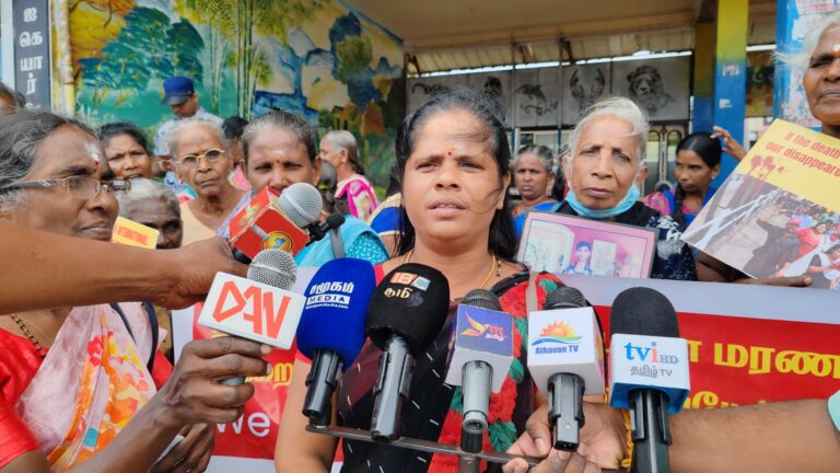 “காணாமல் ஆக்கப்பட்டோருக்குஐ.நாவே நீதியைப் பெற்றுத் தா”- வவுனியாவில் உறவுகள் கவனவீர்ப்புப் போராட்டம்