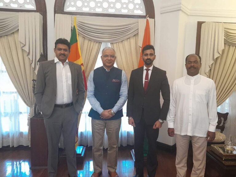 இந்திய உயர்ஸ்தானிகருடன் காங்கிரஸ் உயர்மட்டம் சந்திப்பு