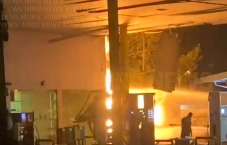 குருணாகல் பெட்ரோல் நிலைய தீ விபத்தில் நால்வர் பலி