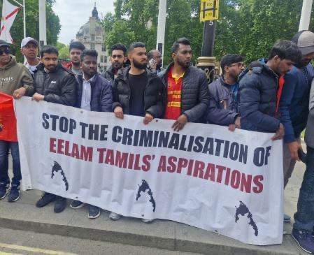 முள்ளிவாய்க்கால் நினைவேந்தலையொட்டி பிரித்தானியாவில் பேரணி
