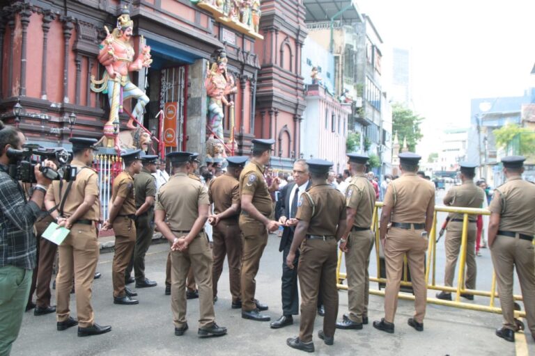 கோட்டை நீதவான் நீதிமன்றத்தைச் சுற்றியுள்ள பகுதியின் நிலை