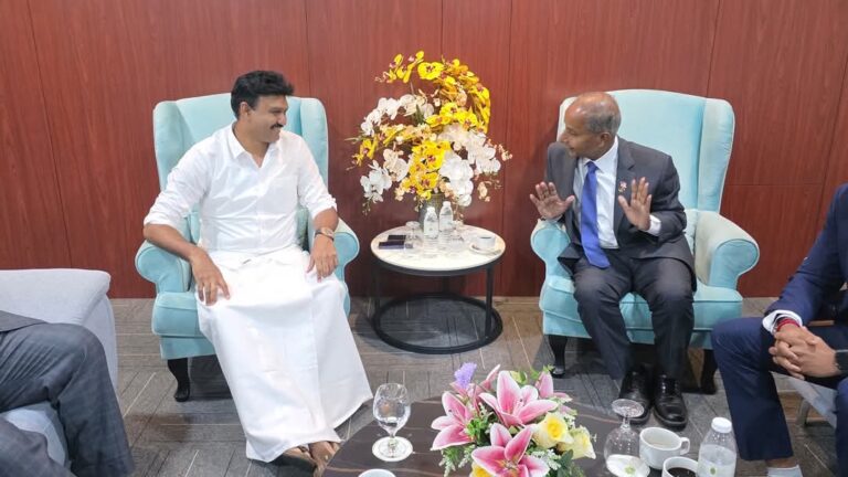 மலேசிய பிரதமர் அலுவலக இணை அமைச்சருடன் இ.தொ.கா தலைவர் சந்திப்பு!