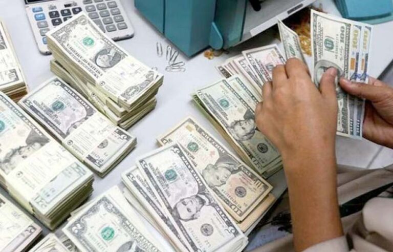 மொத்த அதிகாரப்பூர்வ இருப்பு 6,144 மில்லியன் டொலர்